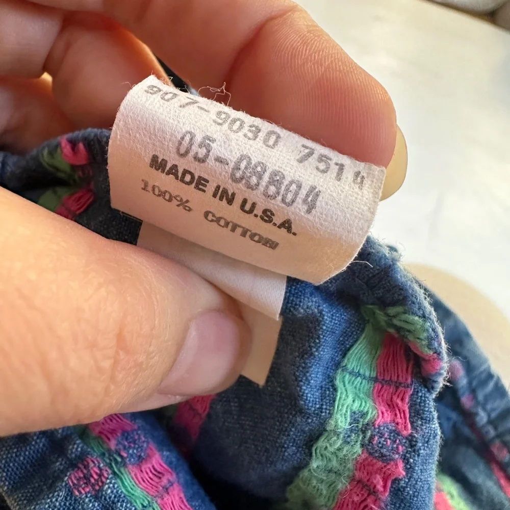 Oshkosh BGosh RARE Vintage United Garment Workers of America Overall Dress